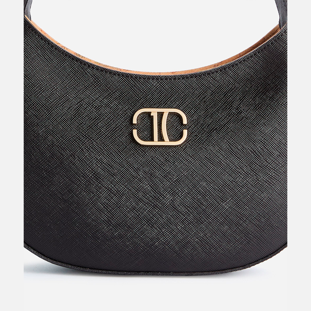 Moonlight Bag sottospalla a mezzaluna Nera - Qshops (Alviero Martini 1A Classe)