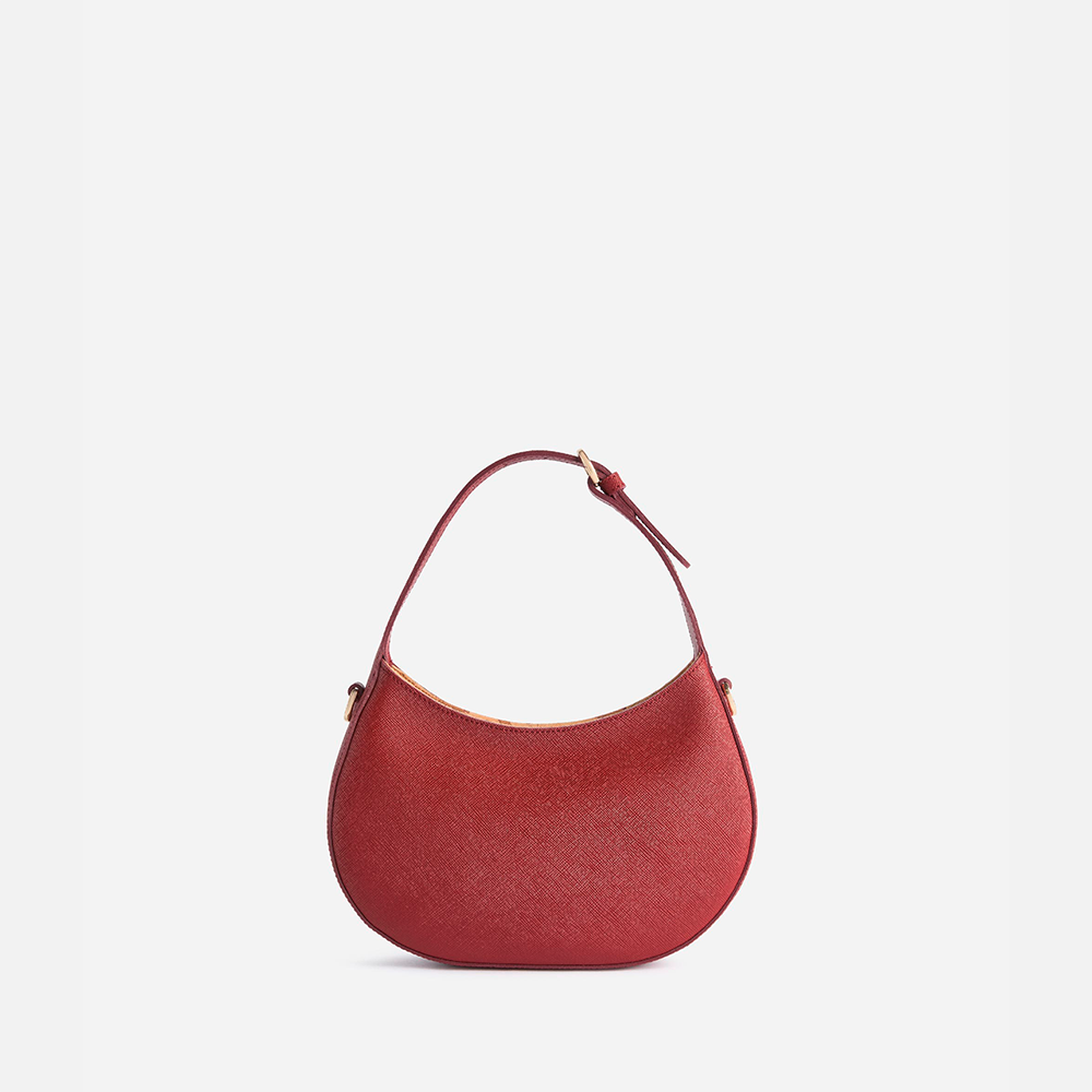 Moonlight Bag sottospalla a mezzaluna Rosso Acero - Qshops (Alviero Martini 1A Classe)
