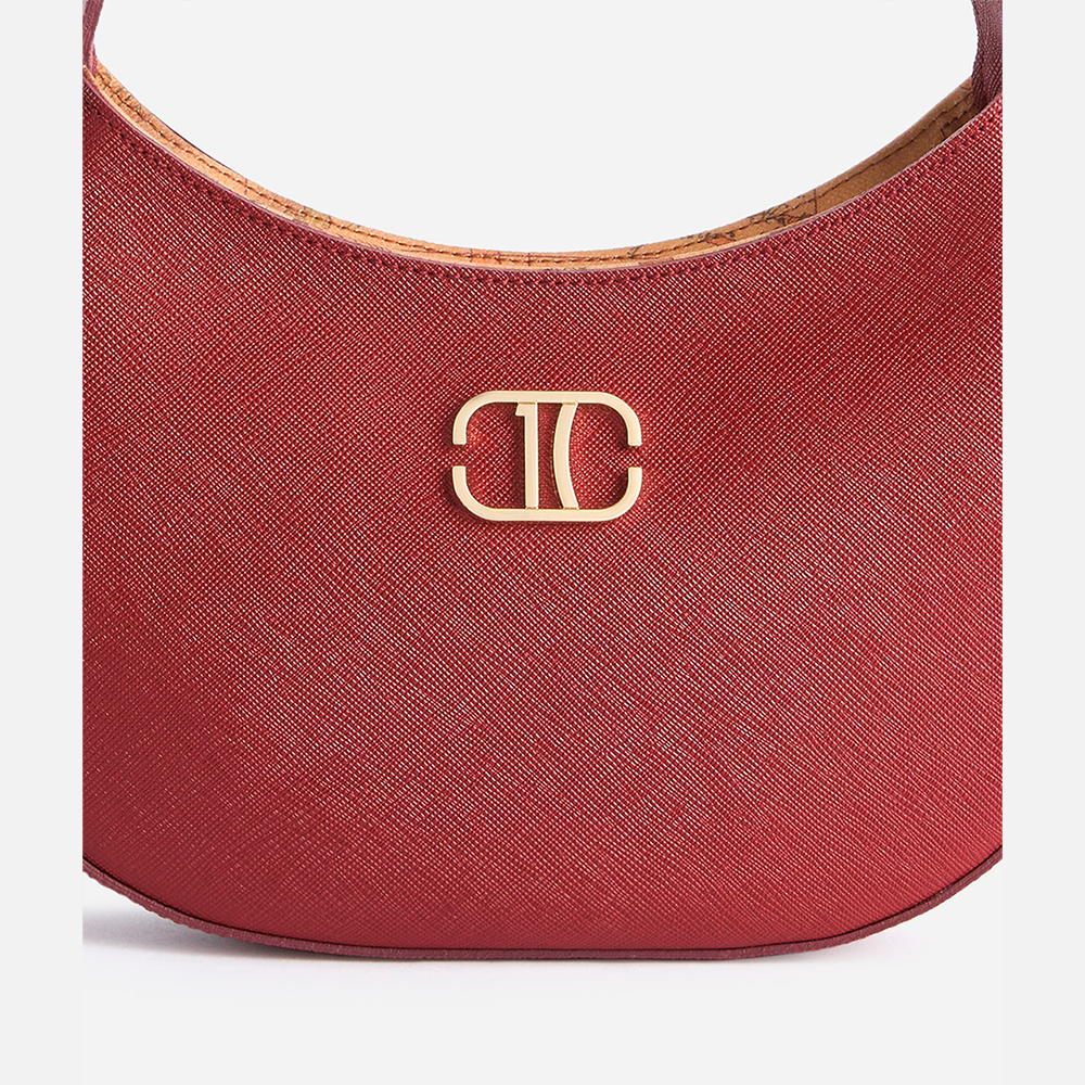 Moonlight Bag sottospalla a mezzaluna Rosso Acero - Qshops (Alviero Martini 1A Classe)