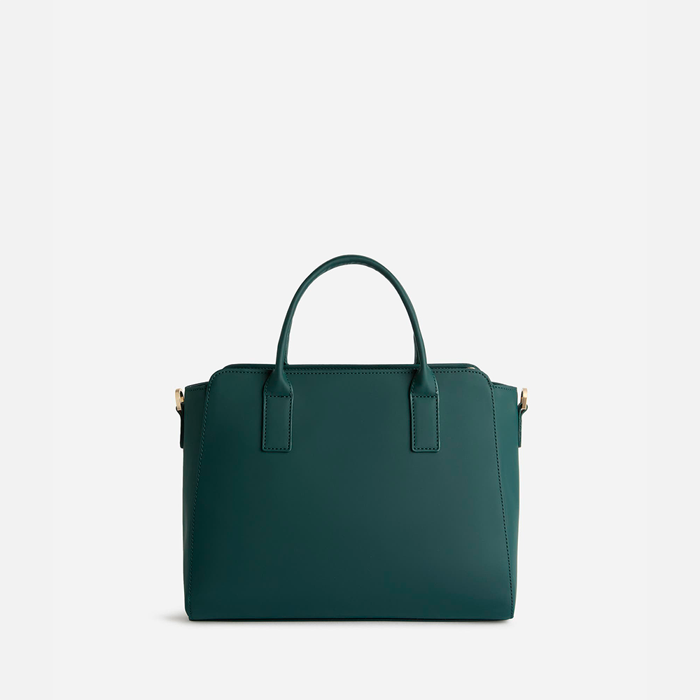 Frost Geo borsa a mano Verde Bottiglia - Qshops (Alviero Martini 1A Classe)