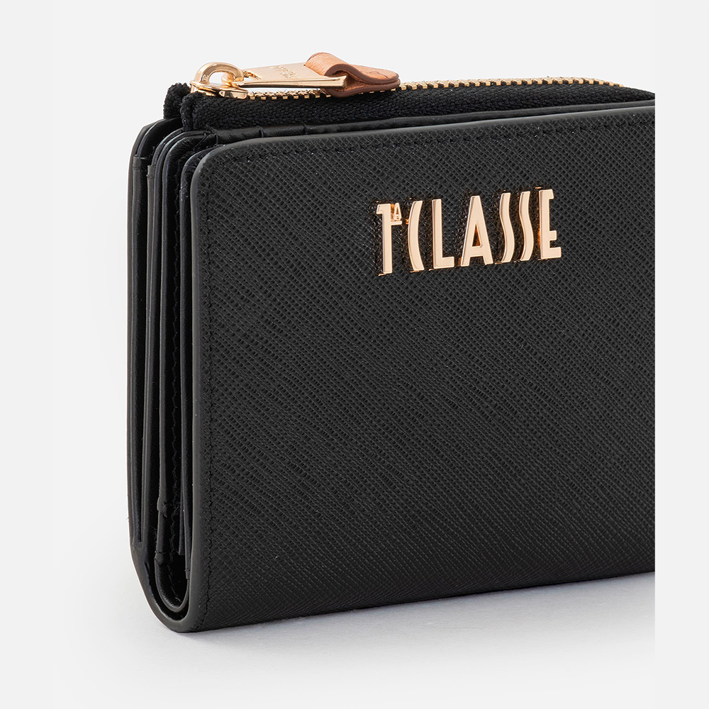 Windy City portafoglio zipfold piccolo Nero - Qshops (Alviero Martini 1A Classe)