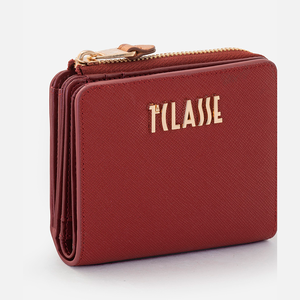 Windy City portafoglio zipfold piccolo Rosso Acero - Qshops (Alviero Martini 1A Classe)