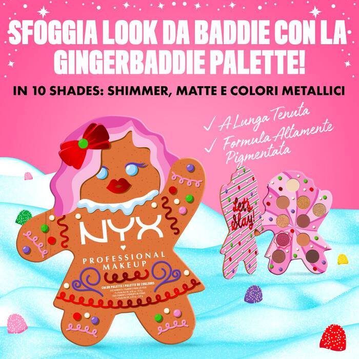 Gingerbaddie Palette - Qshops (NYX Professional Makeup)