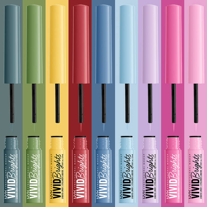 Vivid Brights Liquid Liner - Qshops (NYX)