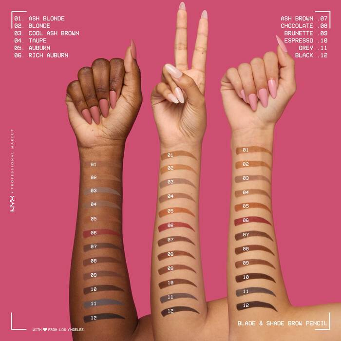 Blade & Shade Nano Brow Pencil - Qshops (NYX Professional Makeup)