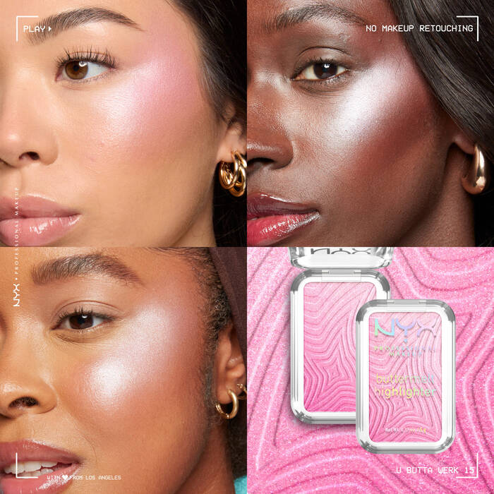 Buttermelt Highlighter - Qshops (NYX Professional Makeup)