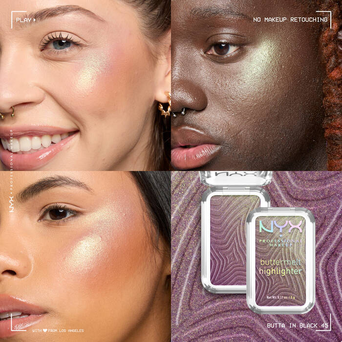 Buttermelt Highlighter - Qshops (NYX Professional Makeup)