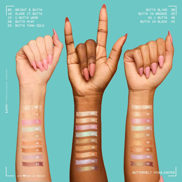 Buttermelt Highlighter - Qshops (NYX Professional Makeup)