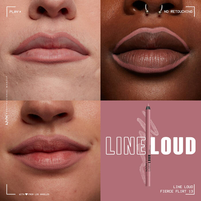 Line Loud Lip Pencil - Qshops (NYX)