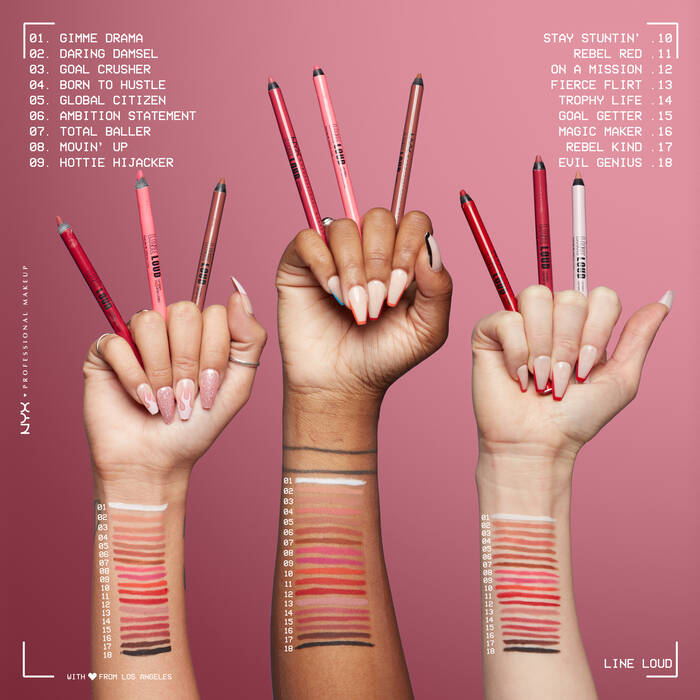 Line Loud Lip Pencil - Qshops (NYX)