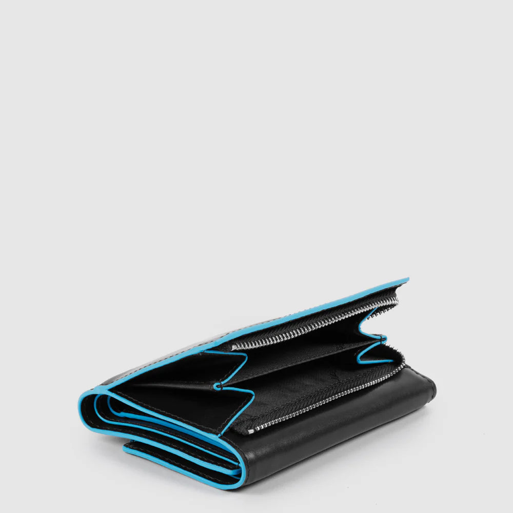 Portafogli da donna piccolo Nero - Qshops (Piquadro)