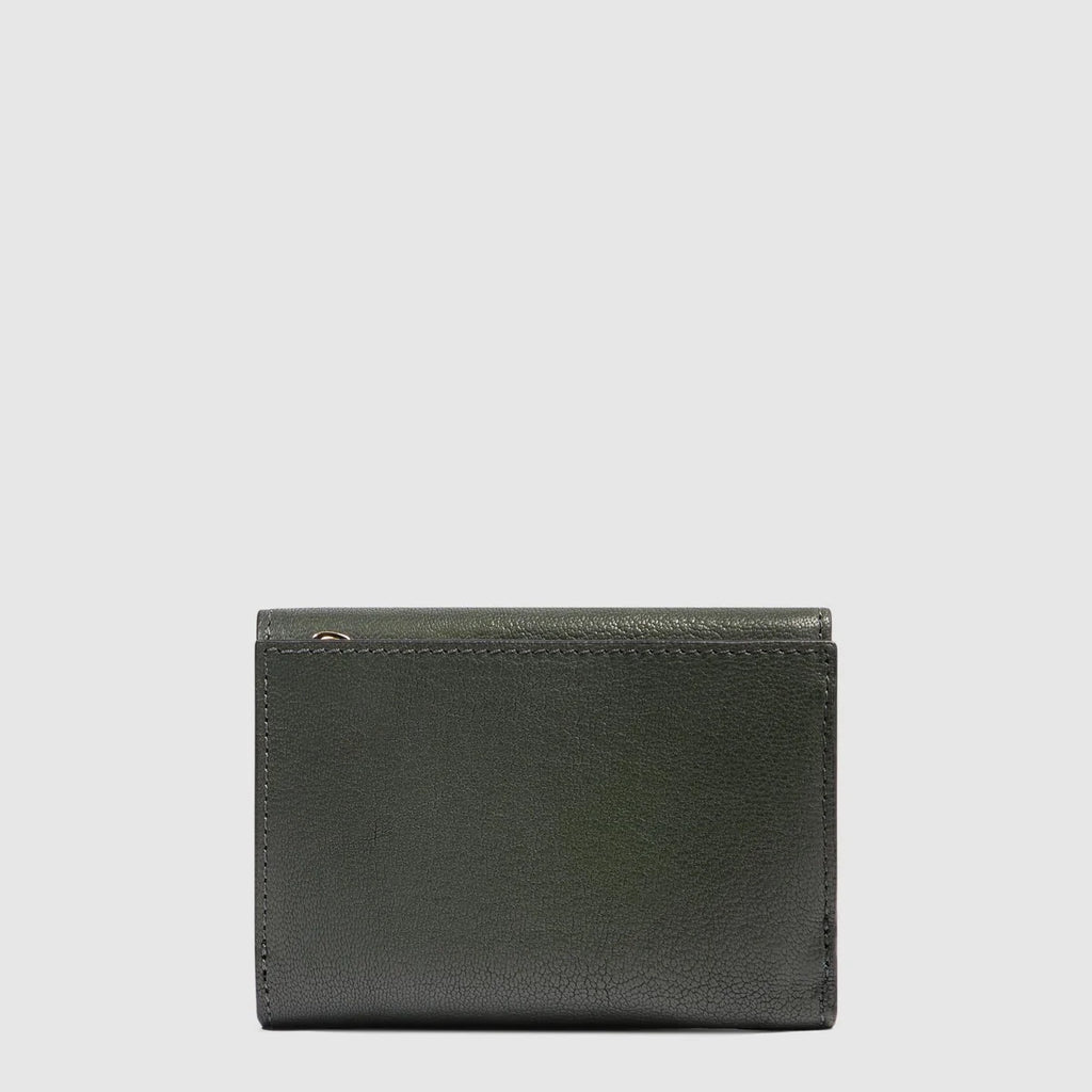 Portafogli da donna piccolo Verde - Qshops (Piquadro)