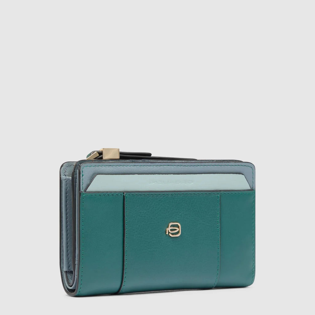 Portafogli da donna con portamonete Ottanio Avio - Qshops (Piquadro)