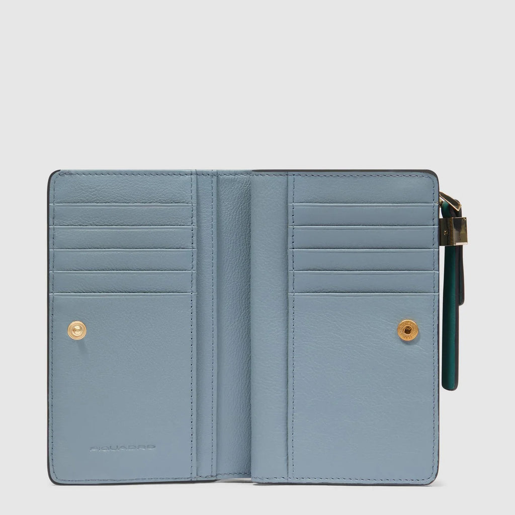 Portafogli da donna con portamonete Ottanio Avio - Qshops (Piquadro)