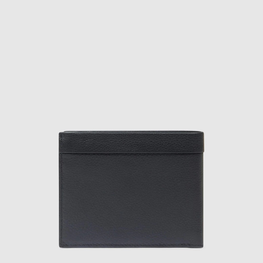 Portafogli uomo con portamonete Nero - Qshops (Piquadro)