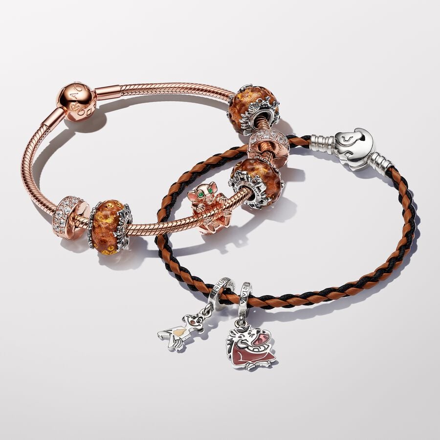 Disney Il Re Leone Bracciale in Pelle - Qshops (Pandora)