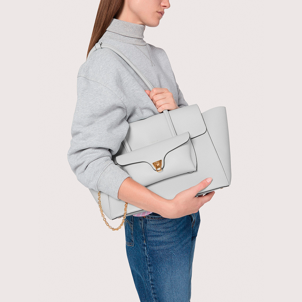 Coccinelle Double Beat large Snow - Qshops (Coccinelle)