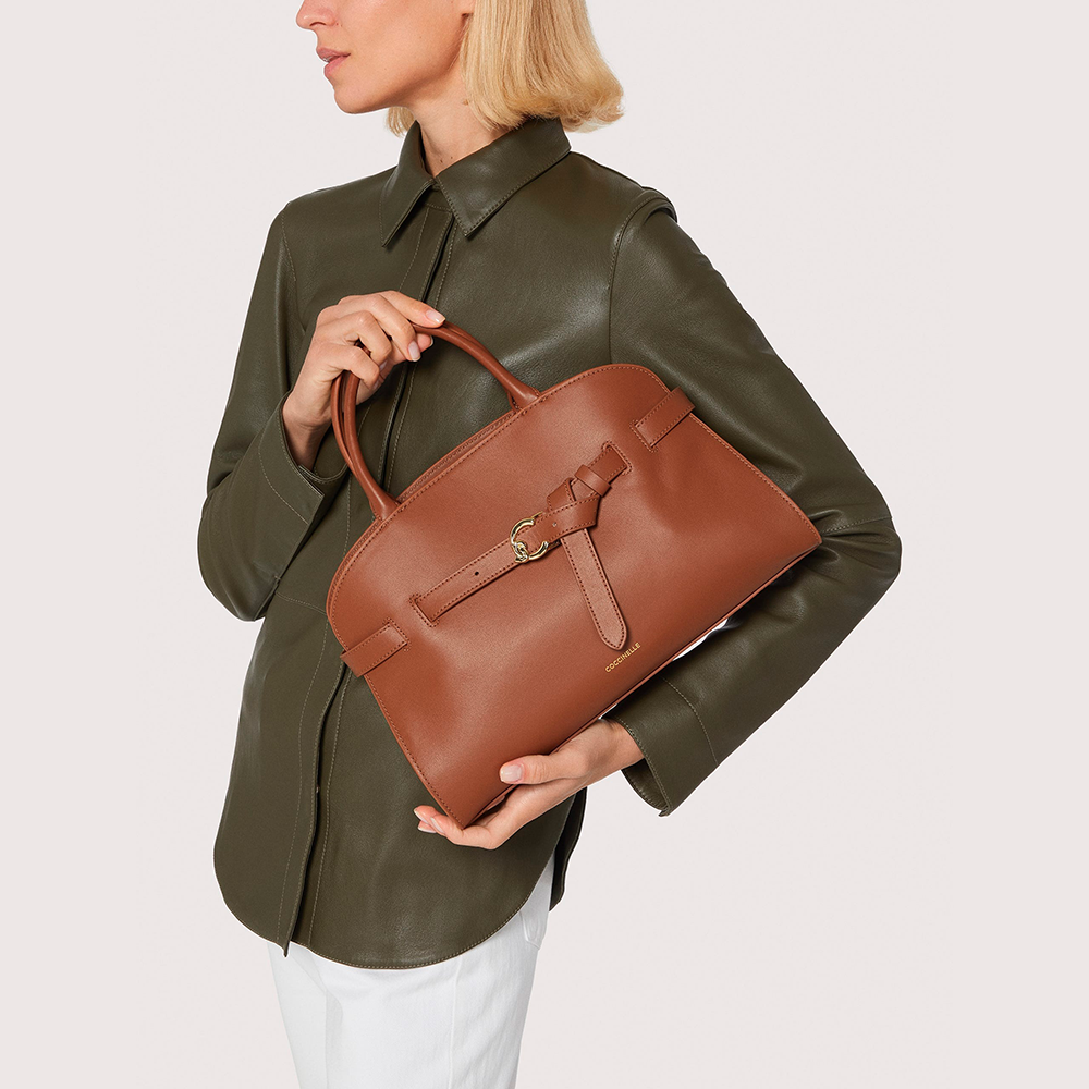 Coccinelle Sabine Medium Noir - Qshops (Coccinelle)