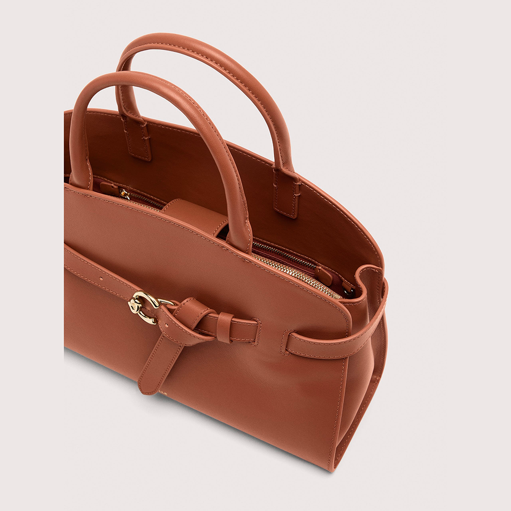 Coccinelle Sabine Medium Cognac - Qshops (Coccinelle)