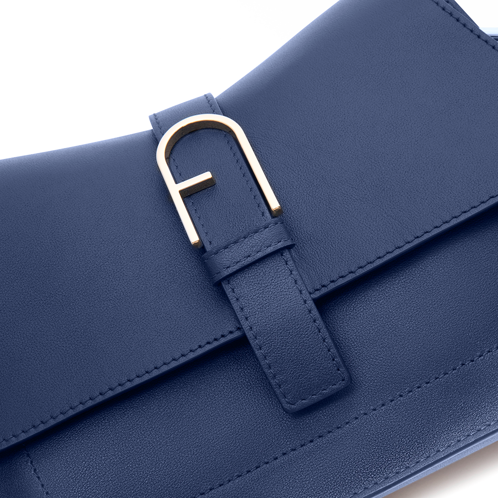 Furla Flow Borsa A Mano M Blu Reale - Qshops (Furla)