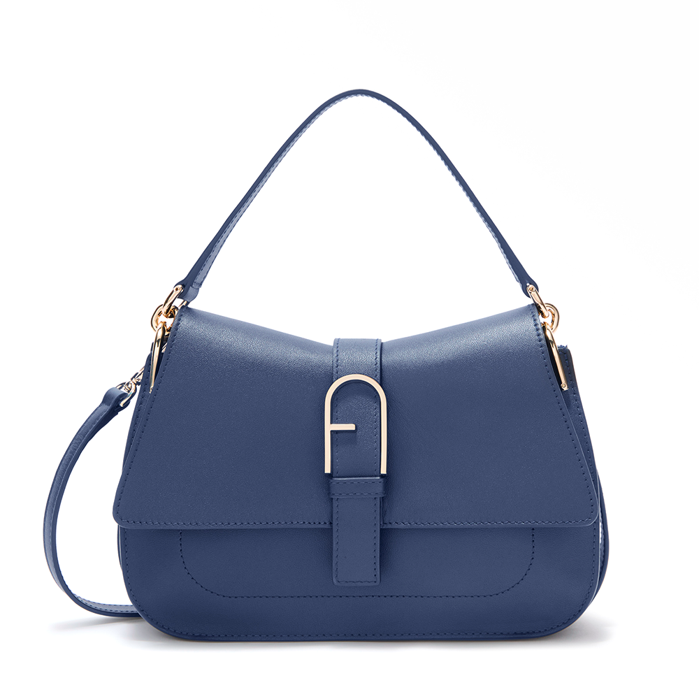 Furla Flow Borsa A Mano M Blu Reale - Qshops (Furla)