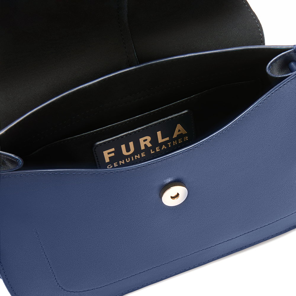 Furla Flow Borsa A Mano M Blu Reale - Qshops (Furla)