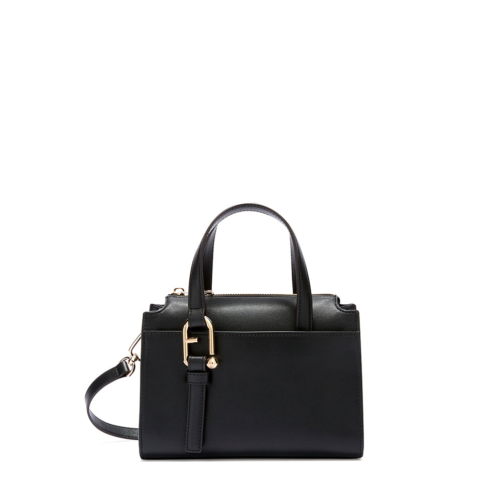 Furla Nuvola Borsa Boston S Nero - Qshops (Furla)