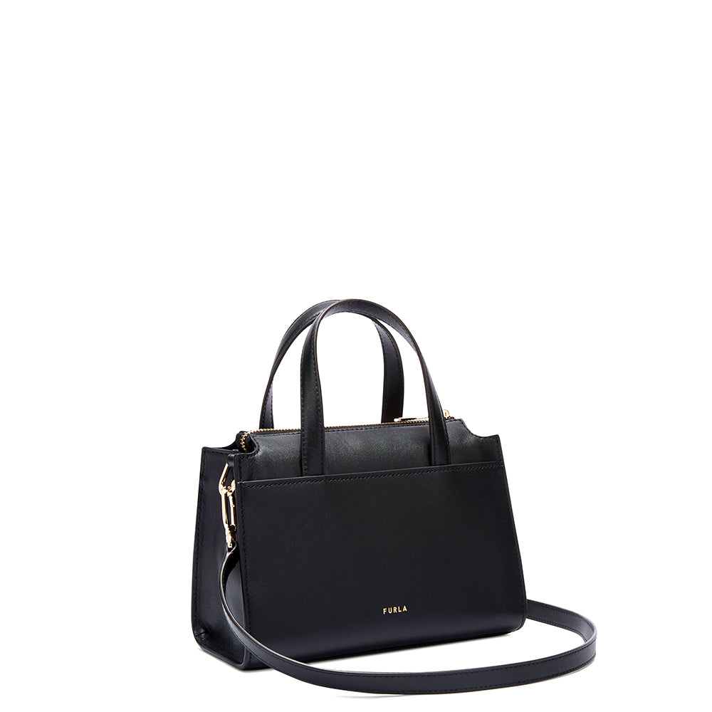 Furla Nuvola Borsa Boston S Nero - Qshops (Furla)