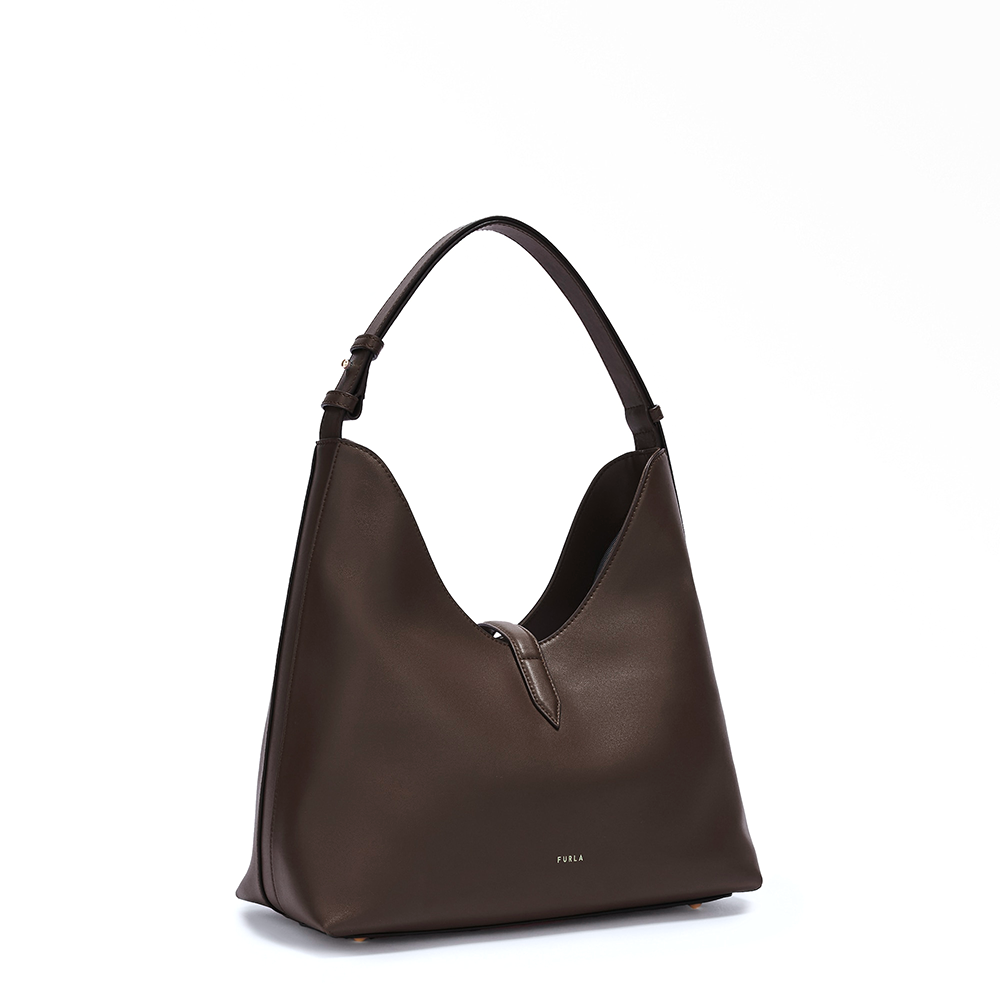 Furla Goccia Borsa A Spalla M Cioccolato - Qshops (Furla)