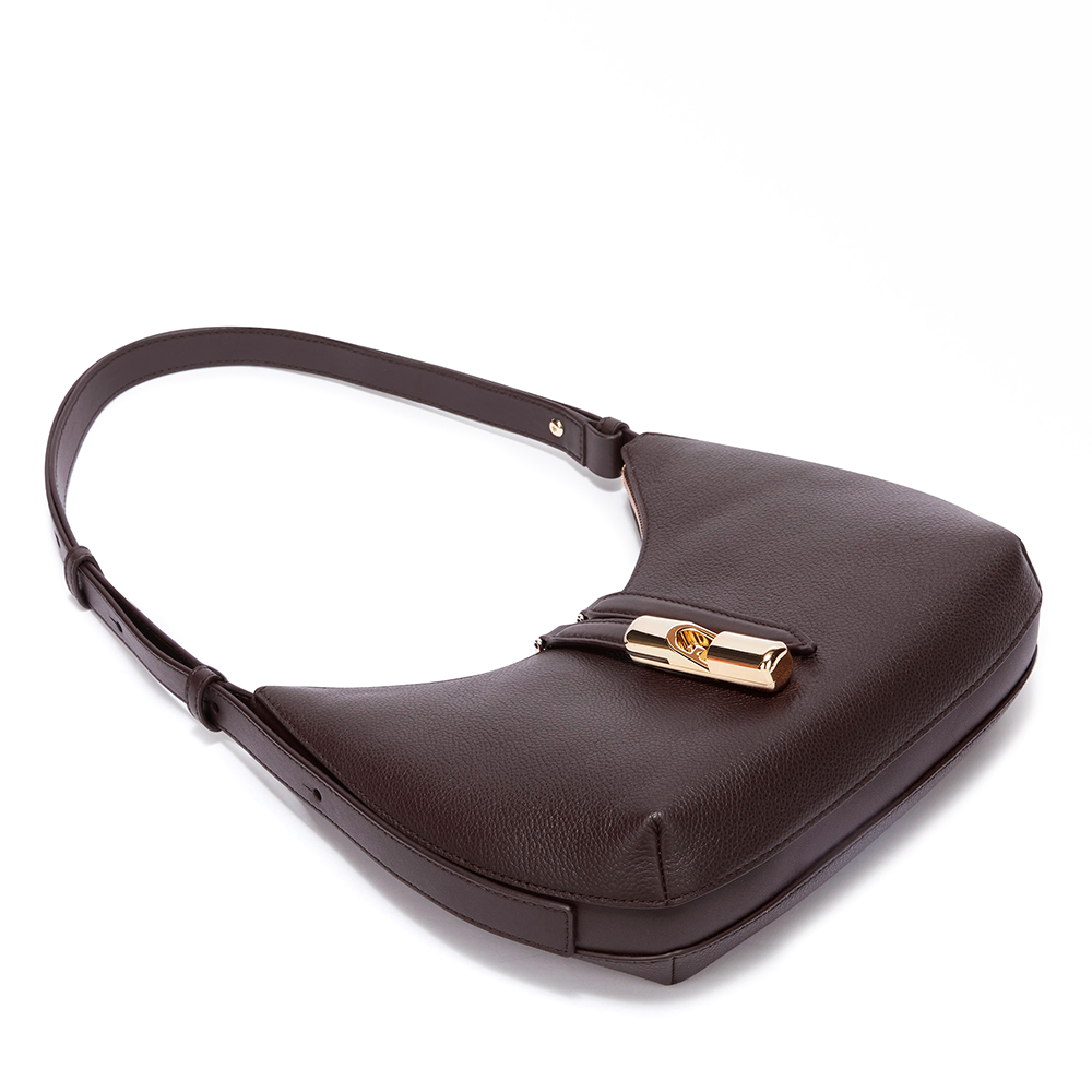 Furla Goccia Borsa A Spalla S Cioccolato - Qshops (Furla)