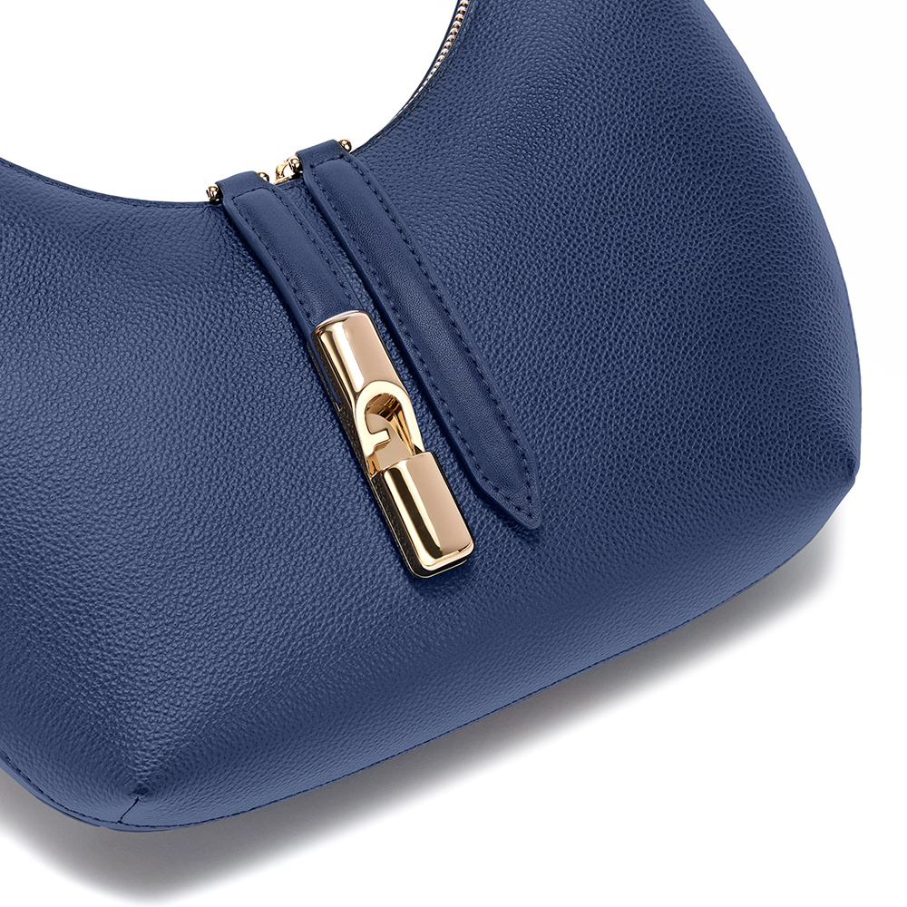 Furla Goccia Borsa A Spalla S Blu Reale - Qshops (Furla)