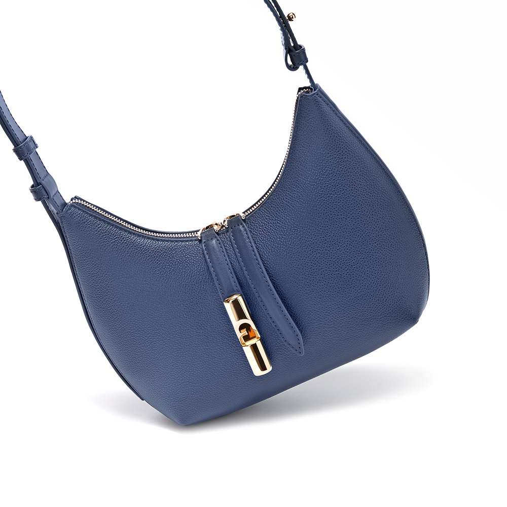 Furla Goccia Borsa A Spalla S Blu Reale - Qshops (Furla)