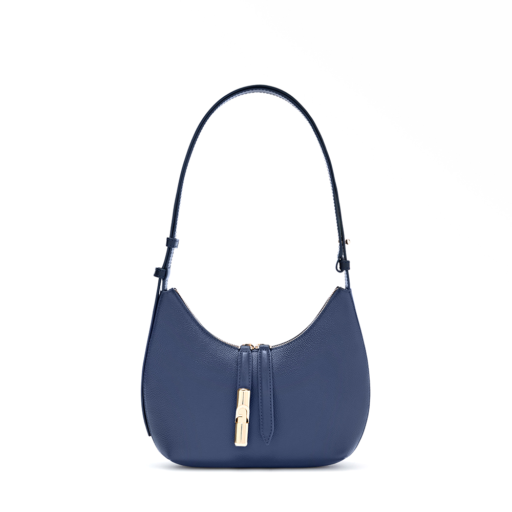 Furla Goccia Borsa A Spalla S Blu Reale - Qshops (Furla)