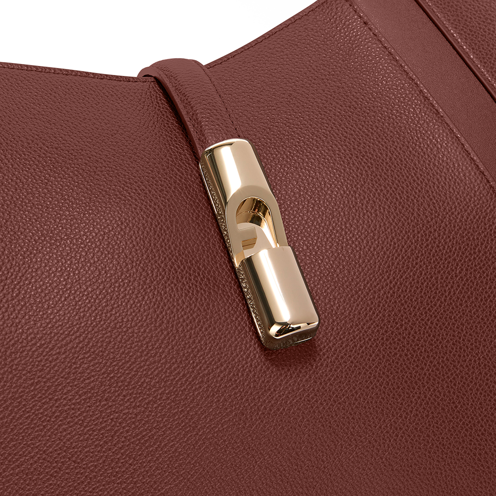 Furla Goccia Borsa Shopping L Cioccolato - Qshops (Furla)