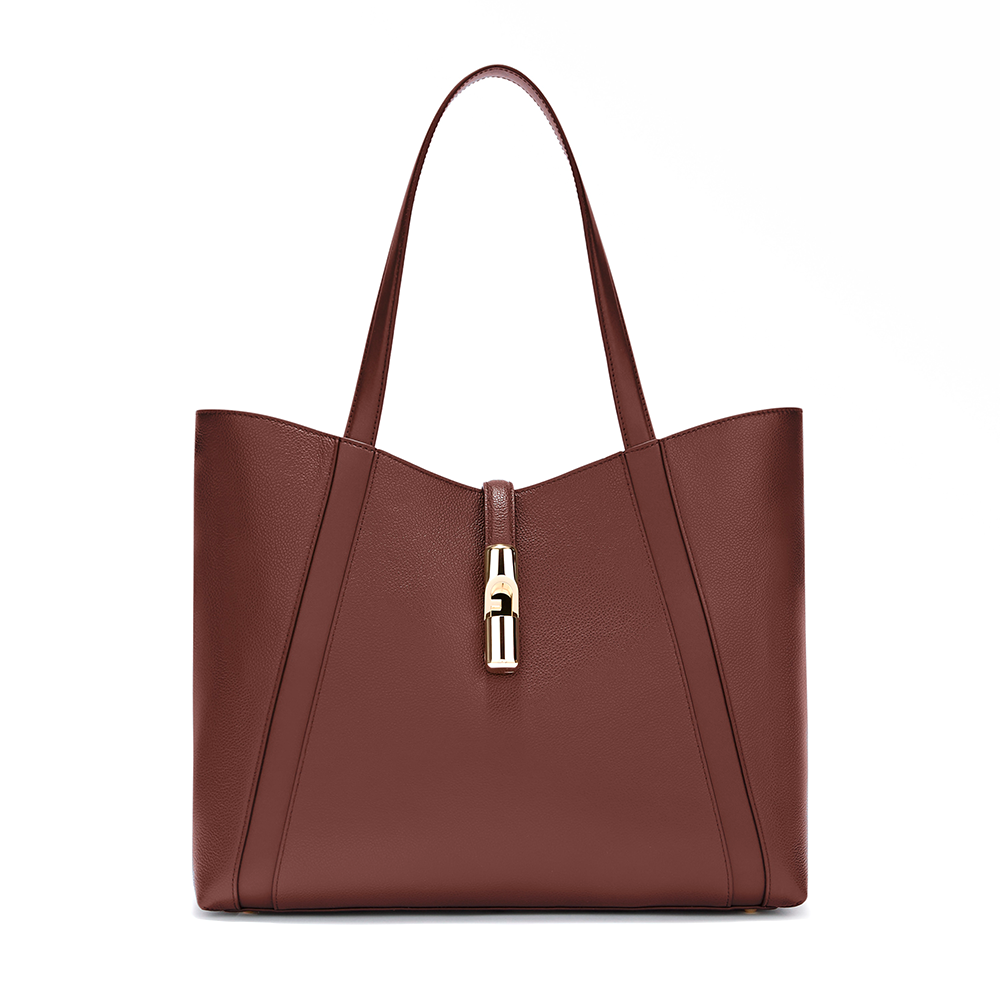 Furla Goccia Borsa Shopping L Cioccolato - Qshops (Furla)