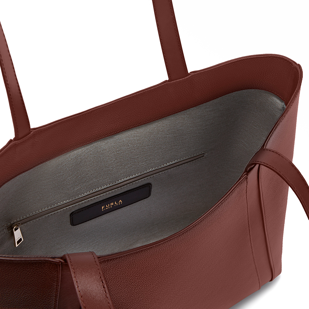 Furla Goccia Borsa Shopping L Cioccolato - Qshops (Furla)