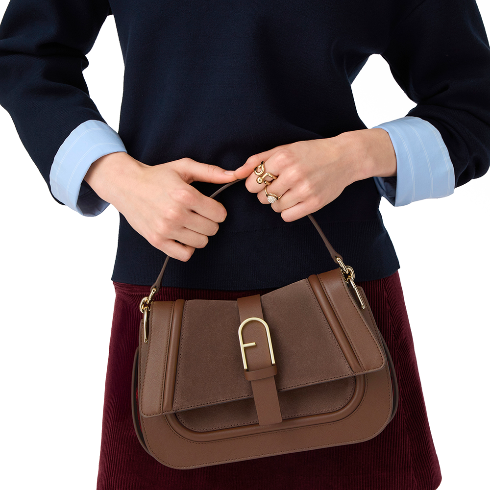 Furla Flow Borsa A Mano M Toni Espresso - Qshops (Furla)