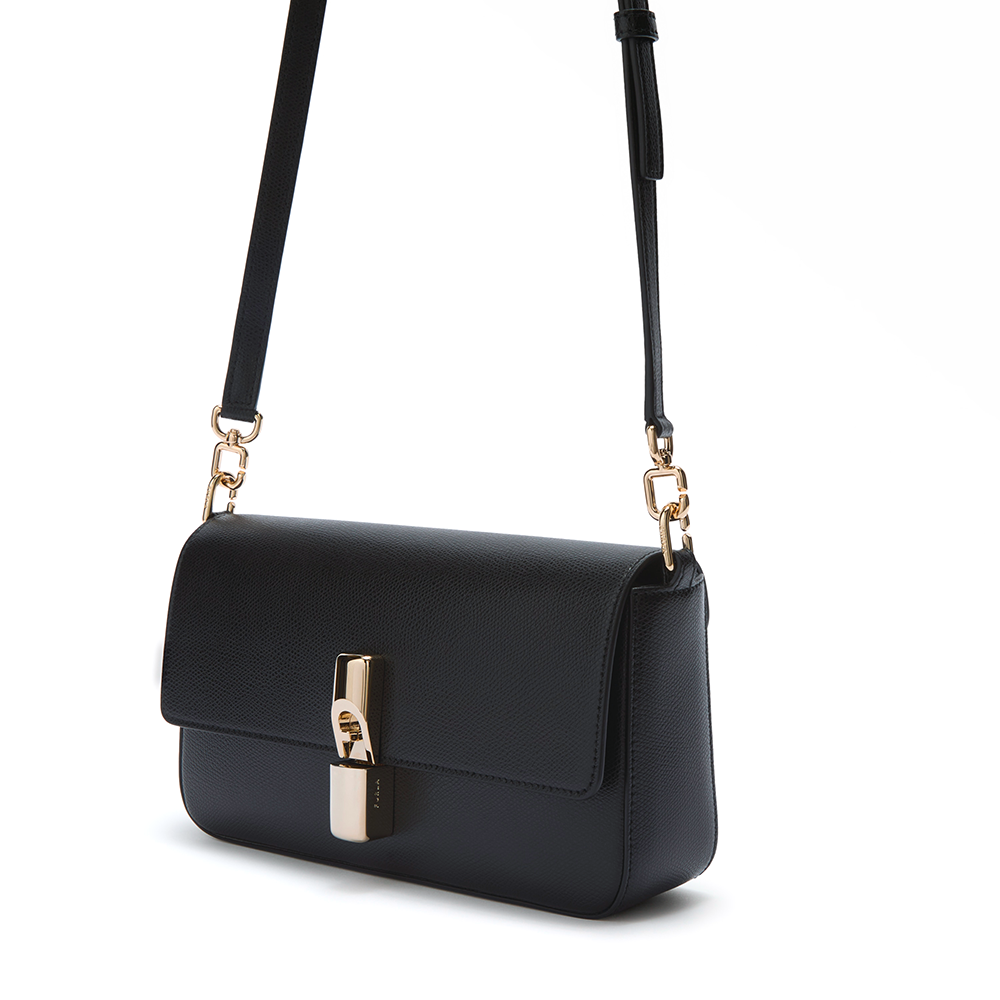 Furla Iride Borsa A Tracolla S Nero - Qshops (Furla)