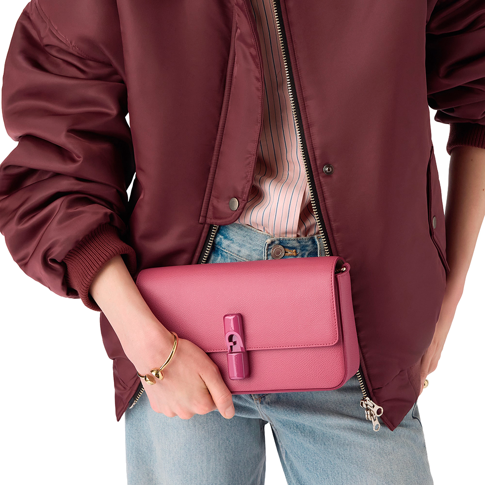 Furla Iride Borsa A Tracolla S Blush Pink - Qshops (Furla)