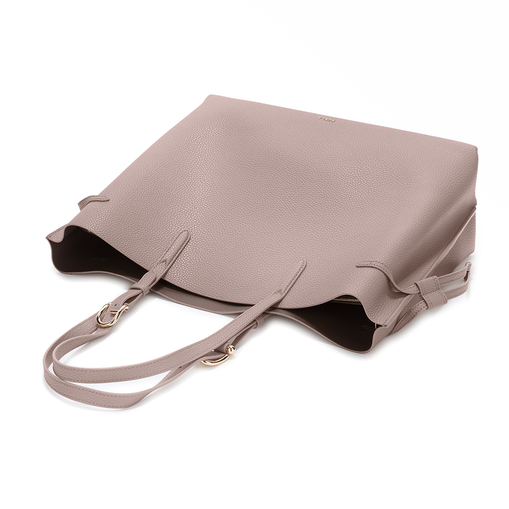 Furla Ava Borsa Shopping L Linen Urban Gray - Qshops (Furla)