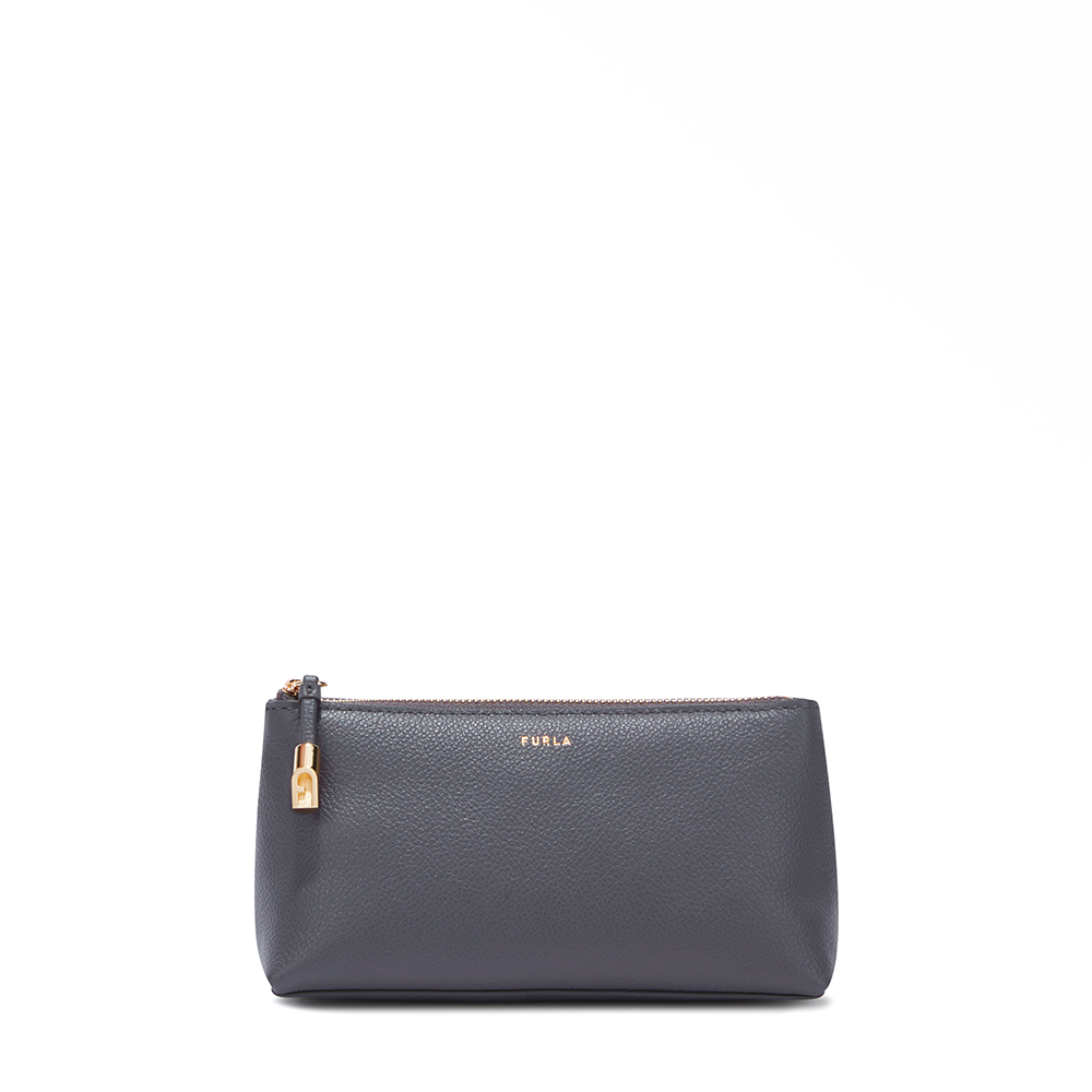 Beauty case rigido grigio con zip e manico RG GIGLI | Scarpe&Scarpe Beauty case rigido grigio con zip e manico RG GIGLI | Scarpe&Scarpe