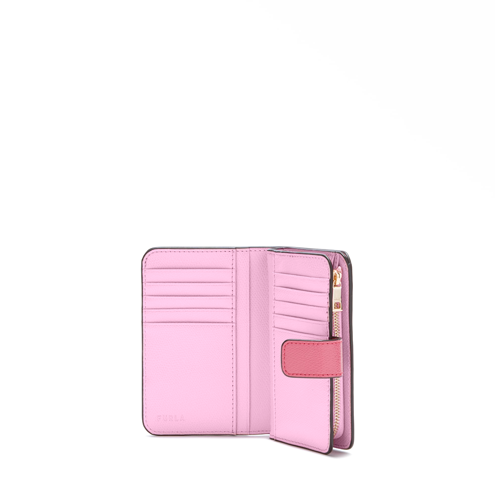 Furla Camelia Portafoglio Compatto M Blush Pink - Qshops (Furla)