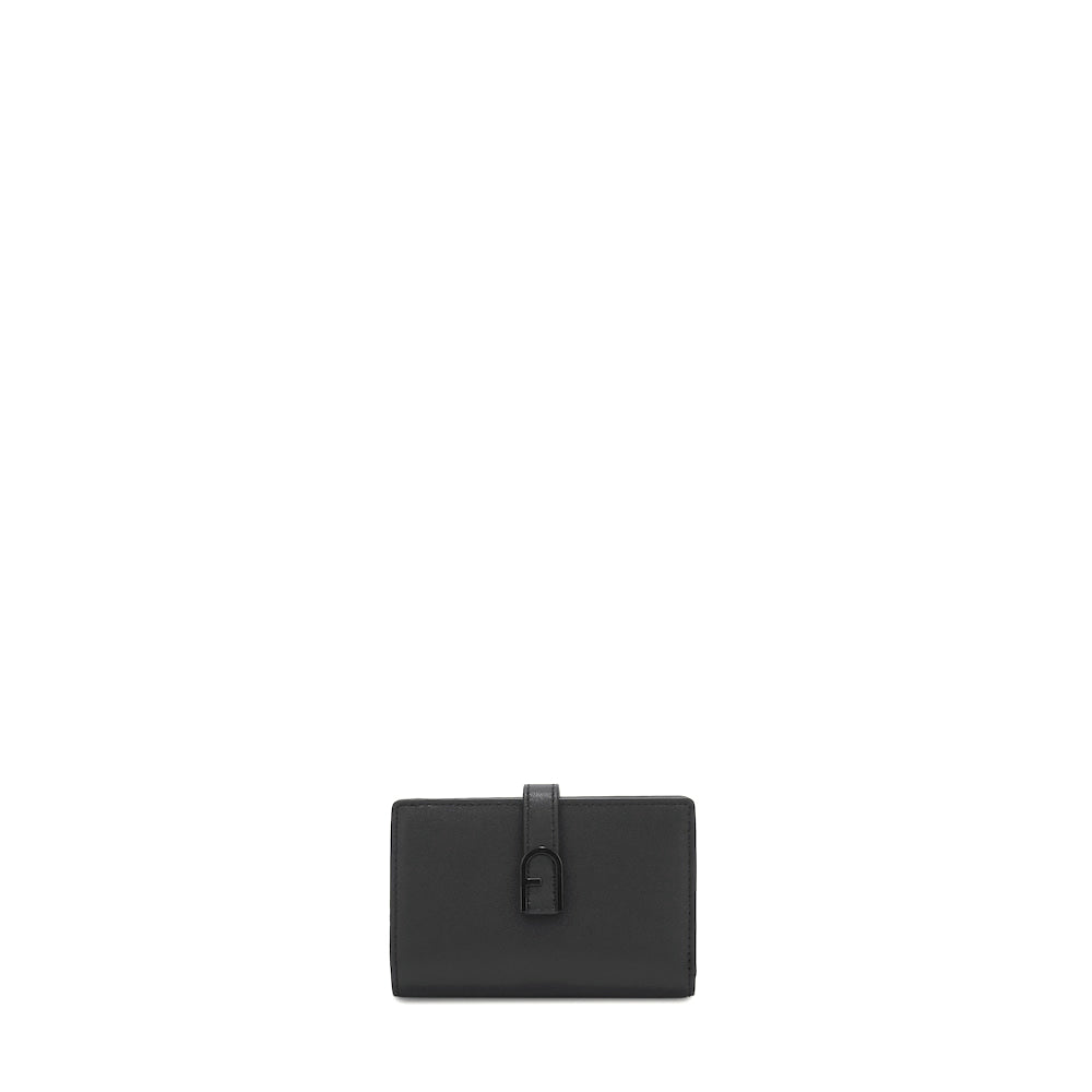 Furla Flow Portafoglio Compatto M Nero - Qshops (Furla)