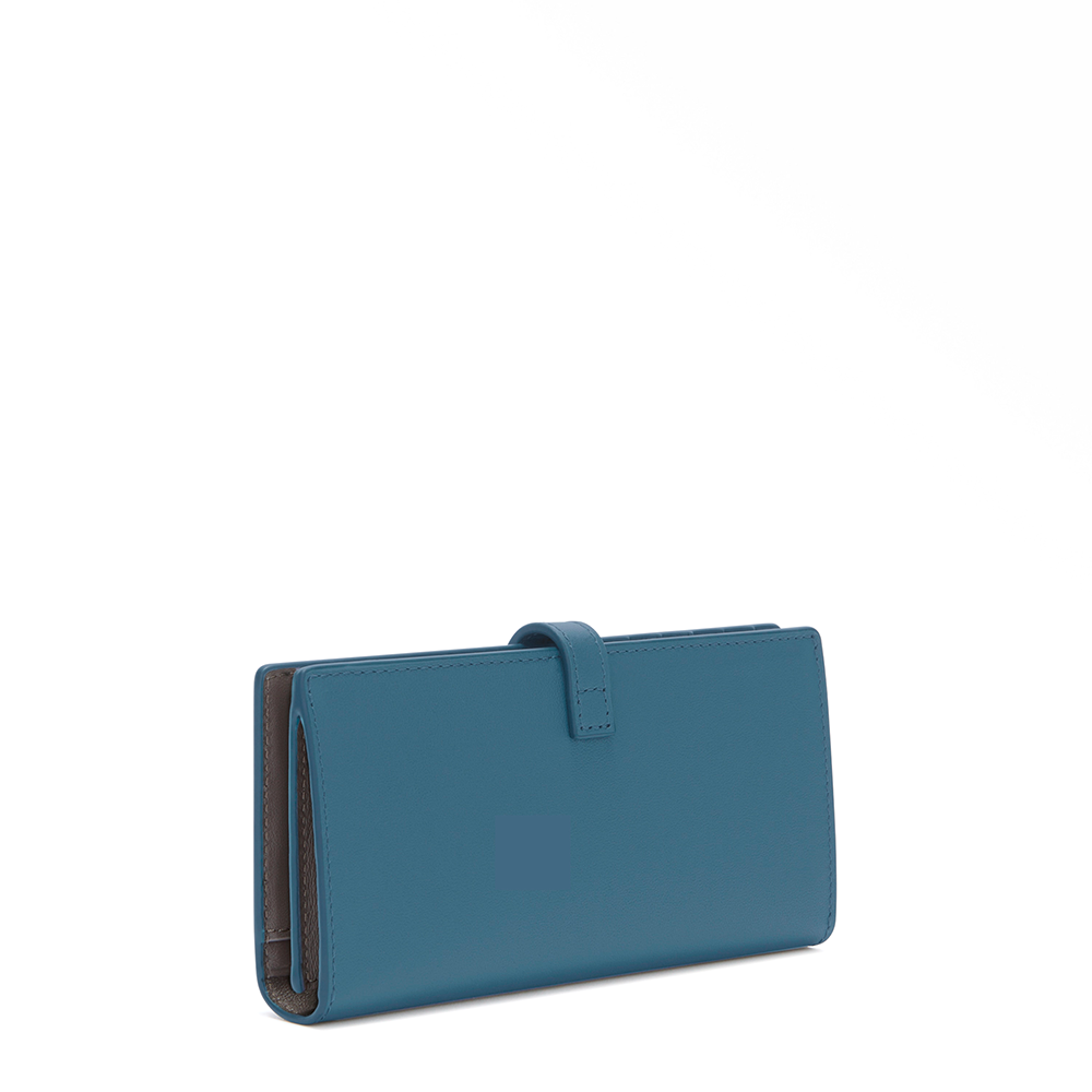 Furla Flow Portafoglio Continental XL Grigio Blu - Qshops (Furla)