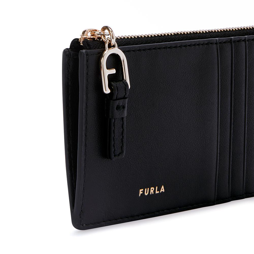 Furla Nuvola Porta Carte Di Credito M Nero - Qshops (Furla)