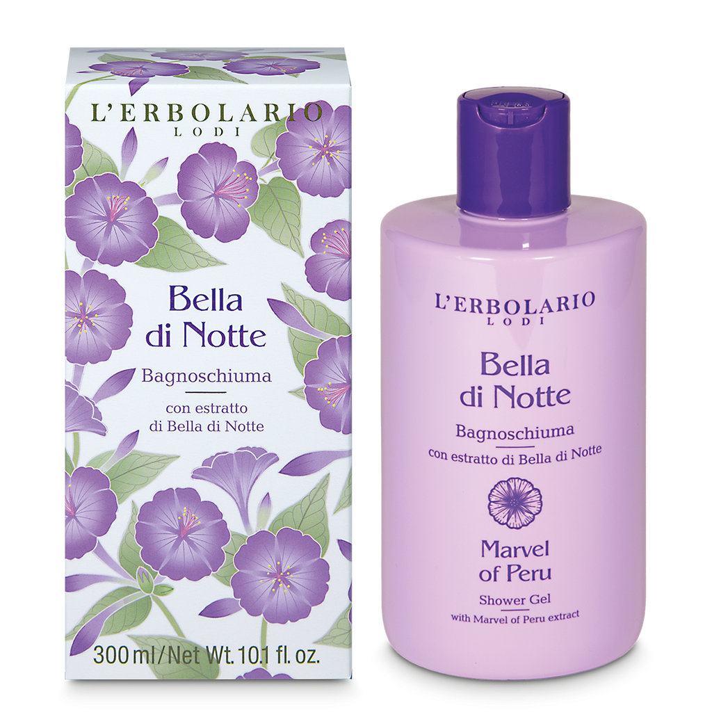 Bagnoschiuma Bella di Notte 300ml - Qshops (L’Erbolario)