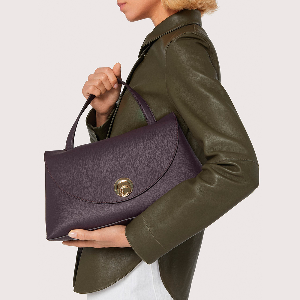 Coccinelle Nikla Medium Ribes Prune - Qshops (Coccinelle)