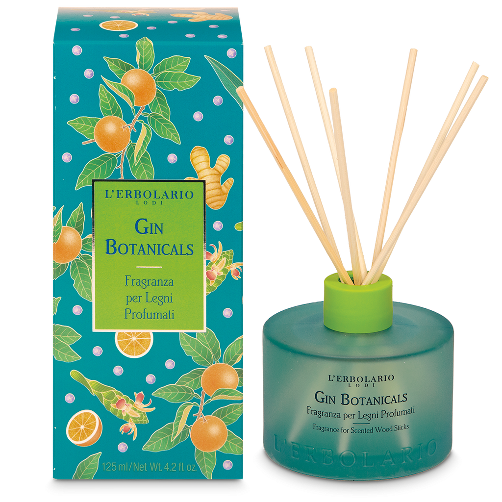 Fragranza per Legni Profumati Gin Botanicals 125ml - Qshops (L’Erbolario)