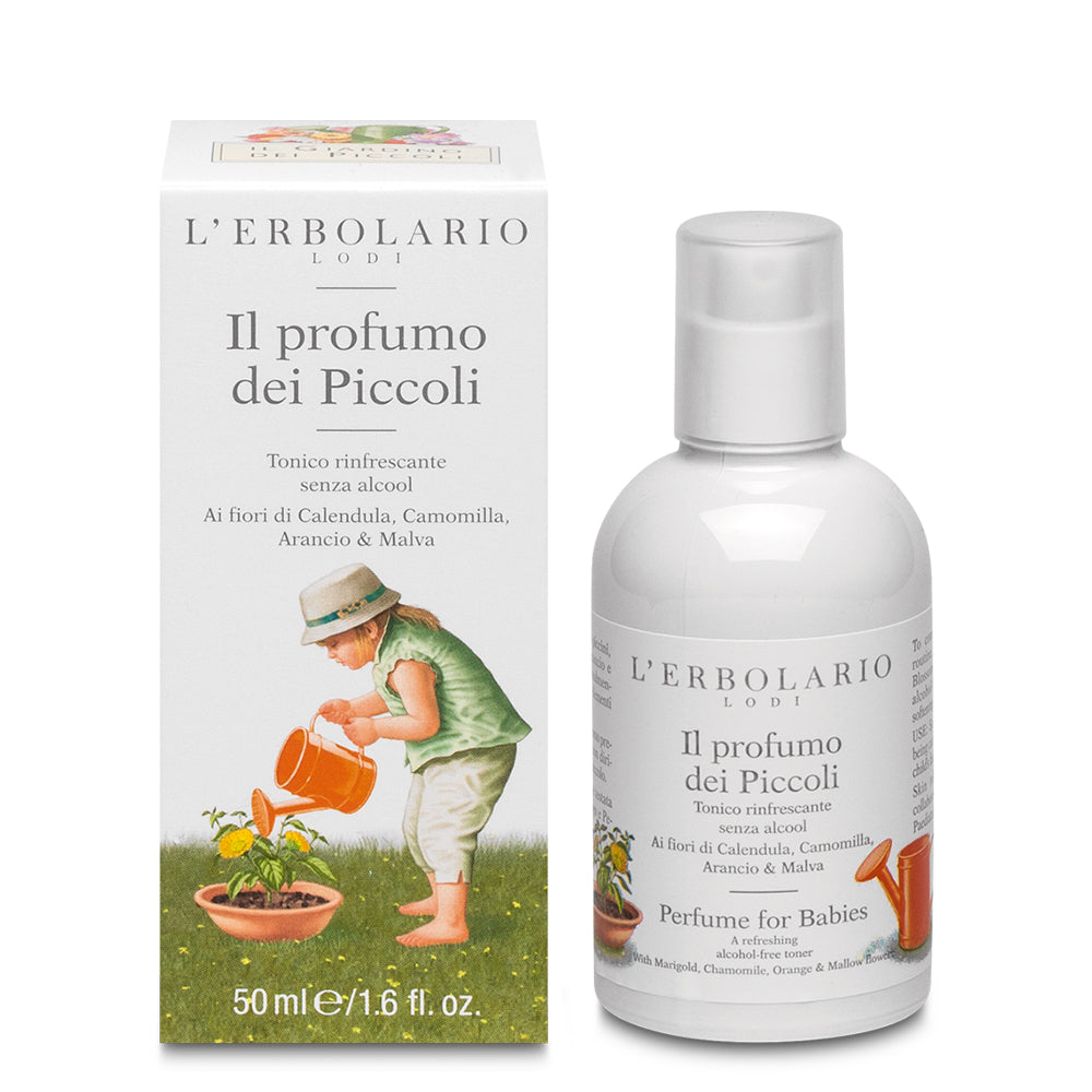 Profumo Dei Piccoli - Tonico Rinfrescante Ai Fiori 50 ml - Qshops (L’Erbolario)