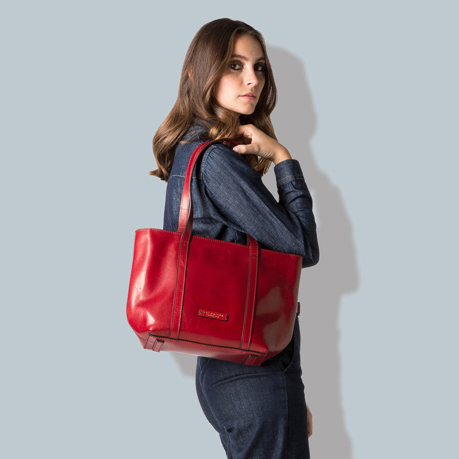 Borsa rossa the bridge hot sale